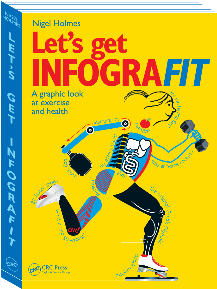 Let’s Get Infografit - A book by Nigel Holmes cover